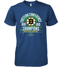 Load image into Gallery viewer, NHL ST PATRICK'S DAY Boston Bruins Fanatics 2020 Eastern Conference Champions Defensive Zone Men's Premium T-Shirt
