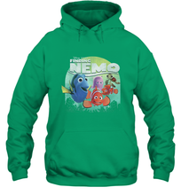 Load image into Gallery viewer, Disney Pixar Finding Nemo Group Shot Poster Hooded Sweatshirt
