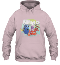 Load image into Gallery viewer, Disney Pixar Finding Nemo Group Shot Poster Hooded Sweatshirt
