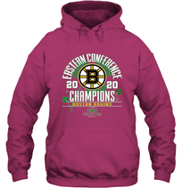 Load image into Gallery viewer, NHL ST PATRICK'S DAY Boston Bruins Fanatics 2020 Eastern Conference Champions Defensive Zone Hooded Sweatshirt
