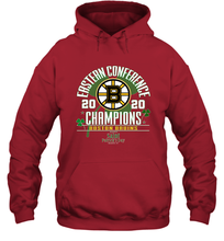 Load image into Gallery viewer, NHL ST PATRICK'S DAY Boston Bruins Fanatics 2020 Eastern Conference Champions Defensive Zone Hooded Sweatshirt
