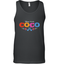 Load image into Gallery viewer, Disney Pixar Coco Movie Logo Colorful Men's Tank Top
