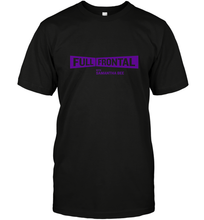 Load image into Gallery viewer, Full Frontal with Samantha Bee Purple Logo Men's T-Shirt

