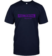 Load image into Gallery viewer, Full Frontal with Samantha Bee Purple Logo Men's T-Shirt
