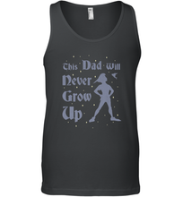 Load image into Gallery viewer, Disney Peter Pan This Dad Will Never Grow Up Men&#39;s Tank Top
