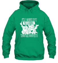 Load image into Gallery viewer, Disney Snow White Grumpy Cause You're Dopey Hooded Sweatshirt
