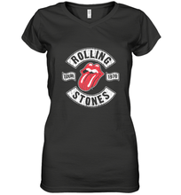 Load image into Gallery viewer, Mens The Rolling Stones Tour 1978 Women's V-Neck T-Shirt
