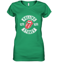 Load image into Gallery viewer, Mens The Rolling Stones Tour 1978 Women's V-Neck T-Shirt
