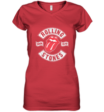 Load image into Gallery viewer, Mens The Rolling Stones Tour 1978 Women's V-Neck T-Shirt
