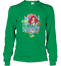 Load image into Gallery viewer, Disney The Little Mermaid Ariel Splash Long Sleeve T-Shirt
