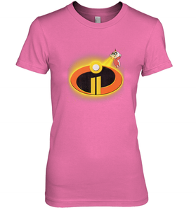 Disney Pixar Incredibles 2 Jack Jack Logo Women's Premium T-Shirt