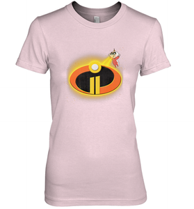 Disney Pixar Incredibles 2 Jack Jack Logo Women's Premium T-Shirt