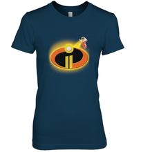 Load image into Gallery viewer, Disney Pixar Incredibles 2 Jack Jack Logo Women&#39;s Premium T-Shirt
