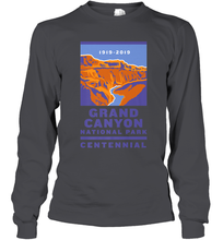 Load image into Gallery viewer, Grand Canyon National Park Centennial Logo Long Sleeve T-Shirt

