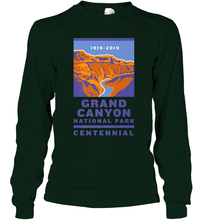 Load image into Gallery viewer, Grand Canyon National Park Centennial Logo Long Sleeve T-Shirt
