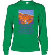 Load image into Gallery viewer, Grand Canyon National Park Centennial Logo Long Sleeve T-Shirt
