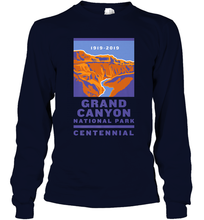 Load image into Gallery viewer, Grand Canyon National Park Centennial Logo Long Sleeve T-Shirt
