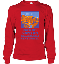 Load image into Gallery viewer, Grand Canyon National Park Centennial Logo Long Sleeve T-Shirt

