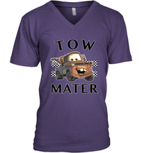 Load image into Gallery viewer, Disney Pixar Cars Tow Mater Finish Men&#39;s V-Neck
