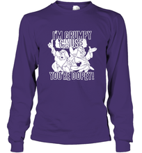 Load image into Gallery viewer, Disney Snow White Grumpy Cause You're Dopey Long Sleeve T-Shirt
