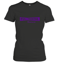 Load image into Gallery viewer, Full Frontal with Samantha Bee Purple Logo Women's T-Shirt
