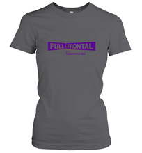 Load image into Gallery viewer, Full Frontal with Samantha Bee Purple Logo Women's T-Shirt
