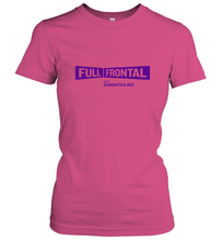 Load image into Gallery viewer, Full Frontal with Samantha Bee Purple Logo Women's T-Shirt
