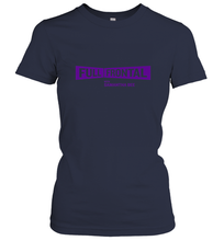 Load image into Gallery viewer, Full Frontal with Samantha Bee Purple Logo Women's T-Shirt
