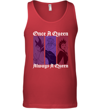 Load image into Gallery viewer, Disney Villains Once A Queen Always A Queen Men's Tank Top
