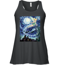 Load image into Gallery viewer, Disney Peter Pan Tinker Bell Starry Night Portrait Women&#39;s Racerback Tank
