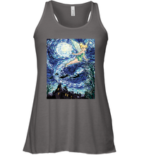 Load image into Gallery viewer, Disney Peter Pan Tinker Bell Starry Night Portrait Women&#39;s Racerback Tank
