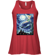 Load image into Gallery viewer, Disney Peter Pan Tinker Bell Starry Night Portrait Women&#39;s Racerback Tank
