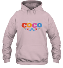 Load image into Gallery viewer, Disney Pixar Coco Movie Logo Colorful Hooded Sweatshirt
