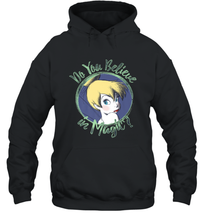 Load image into Gallery viewer, Disney Peter Pan Tinkerbell Do You Believe In Magic Hooded Sweatshirt
