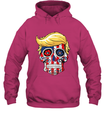Load image into Gallery viewer, Trump sugar skull Hooded Sweatshirt
