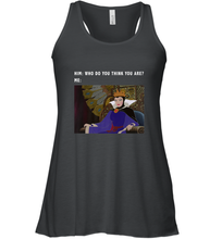 Load image into Gallery viewer, Disney Sleeping Beauty Maleficent Evil Queen Meme Women's Racerback Tank
