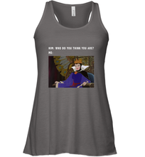 Load image into Gallery viewer, Disney Sleeping Beauty Maleficent Evil Queen Meme Women's Racerback Tank
