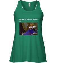 Load image into Gallery viewer, Disney Sleeping Beauty Maleficent Evil Queen Meme Women's Racerback Tank
