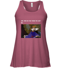 Load image into Gallery viewer, Disney Sleeping Beauty Maleficent Evil Queen Meme Women's Racerback Tank
