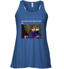 Load image into Gallery viewer, Disney Sleeping Beauty Maleficent Evil Queen Meme Women's Racerback Tank
