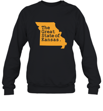 Load image into Gallery viewer, The Great State Of Kansas Crewneck Sweatshirt
