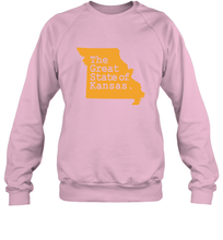 Load image into Gallery viewer, The Great State Of Kansas Crewneck Sweatshirt
