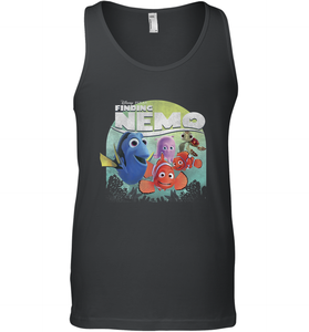 Disney Pixar Finding Nemo Group Shot Poster Men's Tank Top