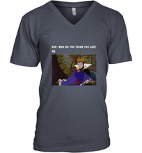 Load image into Gallery viewer, Disney Sleeping Beauty Maleficent Evil Queen Meme Men's V-Neck
