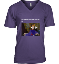 Load image into Gallery viewer, Disney Sleeping Beauty Maleficent Evil Queen Meme Men's V-Neck
