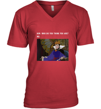 Load image into Gallery viewer, Disney Sleeping Beauty Maleficent Evil Queen Meme Men's V-Neck
