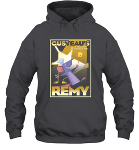 Disney Pixar Ratatouille Remy And Gusteau Poster Hooded Sweatshirt