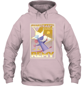 Disney Pixar Ratatouille Remy And Gusteau Poster Hooded Sweatshirt