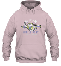 Load image into Gallery viewer, Disney Pixar Toy Story Buzz Lightyear Intelligent Life Hooded Sweatshirt
