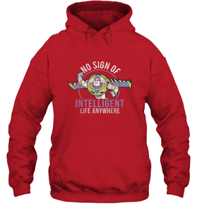 Disney Pixar Toy Story Buzz Lightyear Intelligent Life Hooded Sweatshirt